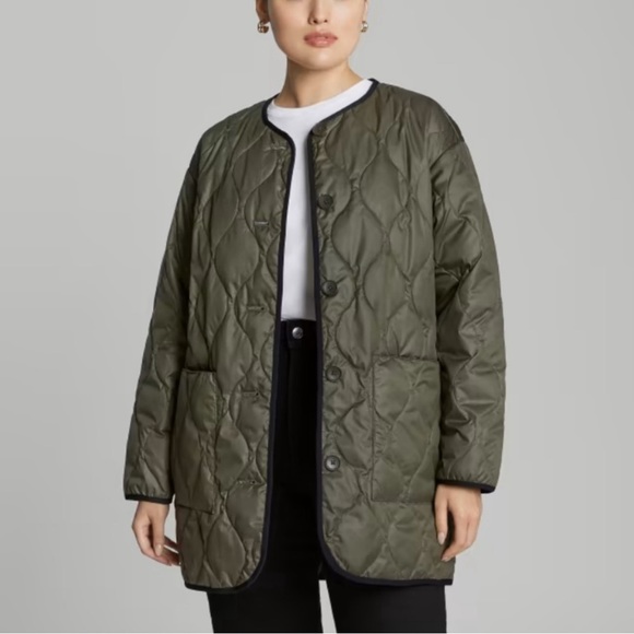 Everlane Jackets & Coats New Everlane Renew Quilted Midlength Liner